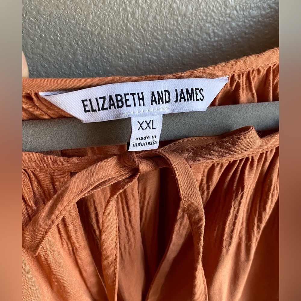 ELIZABETH and JAMES Tiered Boho Maxi Dress Size XXL. - Picture 6 of 8
